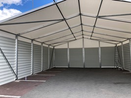 Raktársátor 10 méter széles-56